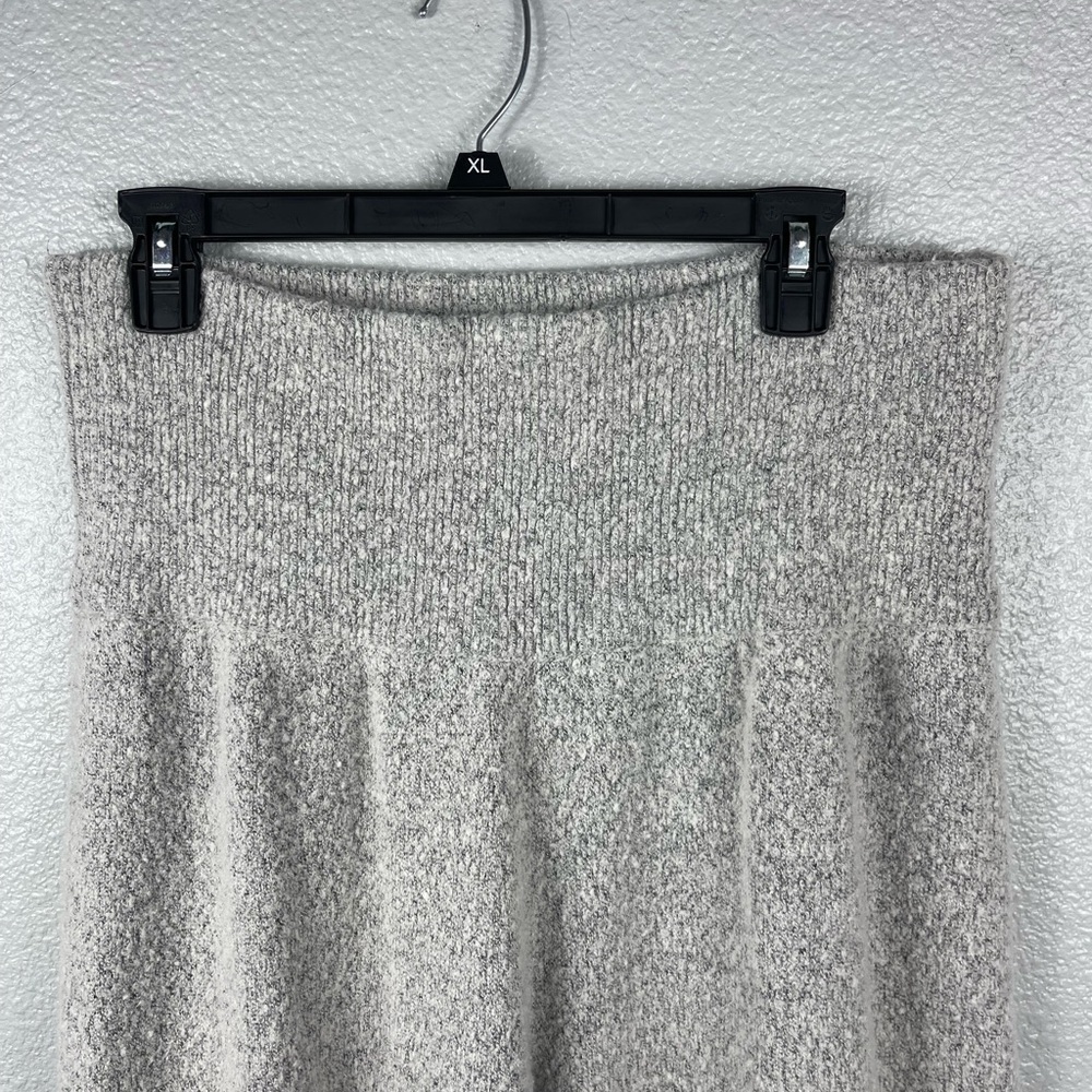 Gabrielle Union New York & Company Grey High Rise Sweater Wide Leg Lounge Pants - Picture 5 of 11